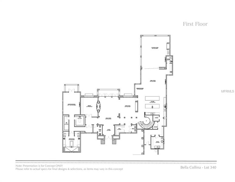 French Chateau For Sale at Bella Collina - Monteverde - $3,500,000 

