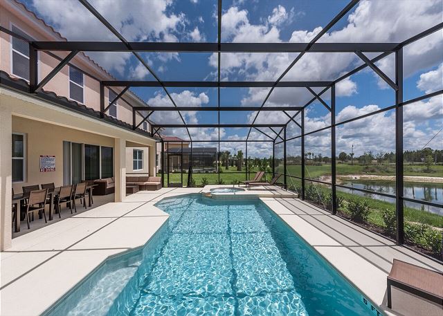 New 14 Bedroom Mansion with Pool near Champions Gate - Orlando  $590.000


