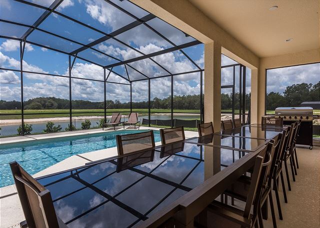 New 14 Bedroom Mansion with Pool near Champions Gate - Orlando  $590.000

 
