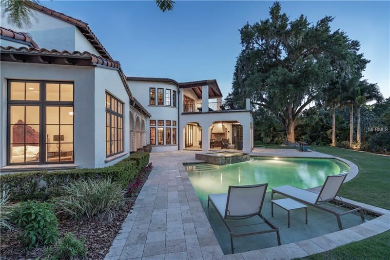 Windsong Mediterranean Style Estate For Sale- Winter Park $3,095,000