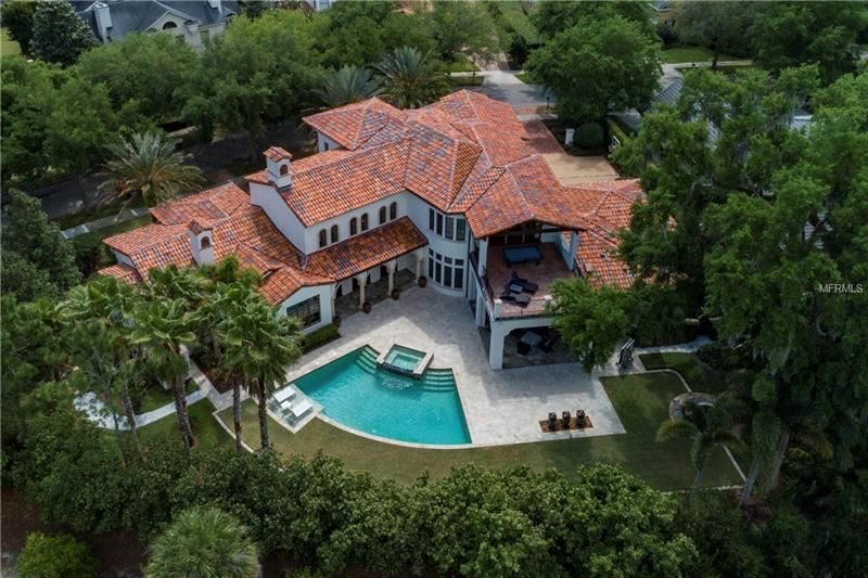 Windsong Mediterranean Style Estate For Sale- Winter Park $3,095,000