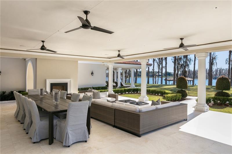 Chaine Du Lac Lakefront Mansion For Sale - Windermere $16,600,000