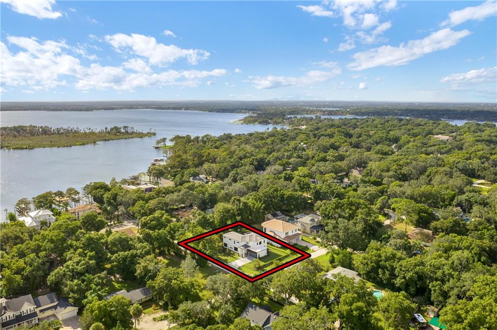 New Contemporary Style Home For Sale in Downtown Windermere $1,350,000