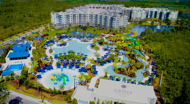 New Fully Furnished Hotel-Condo Near Diesney in The Grove Resort Starting at $189,000