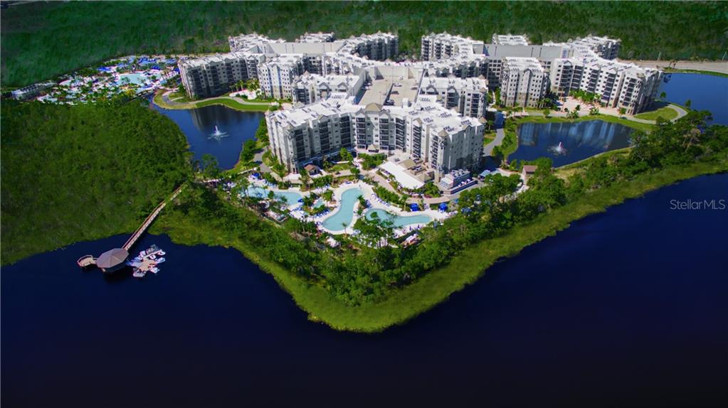 The Grove Resort 2 bedroom fully furnished condo for sale near Disney $386,900