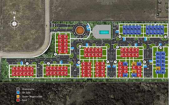 New 3BR Townhouse in West Lucaya Village Resort - Financing Available - $209,000