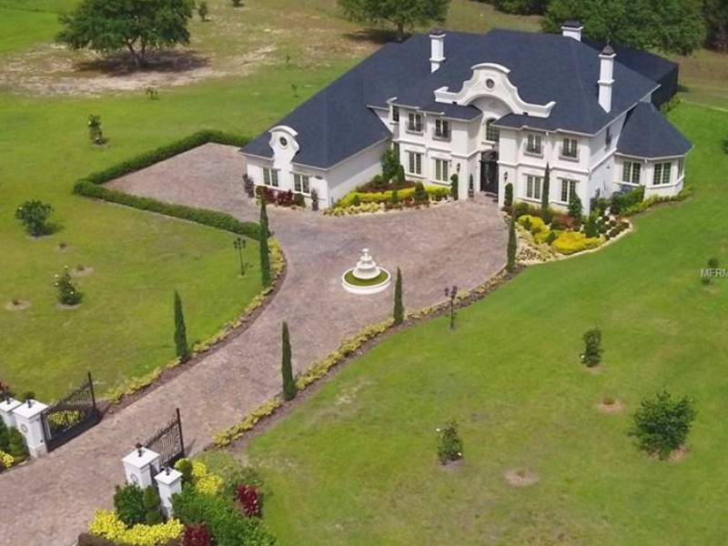 French Chateau For Sale at Savanna Ridge - Winter Garden - $2,995,000   